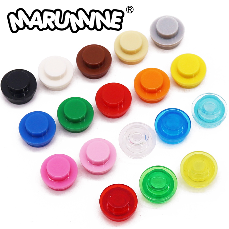 Build Plate - MARUMINE 1x1 مستدير لوحة الطوب 1000