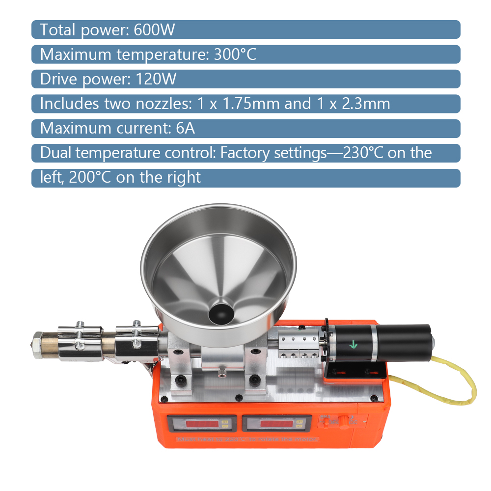 Pla Filament - آلة بثق البلاستيك الصغيرة ذات اللولب