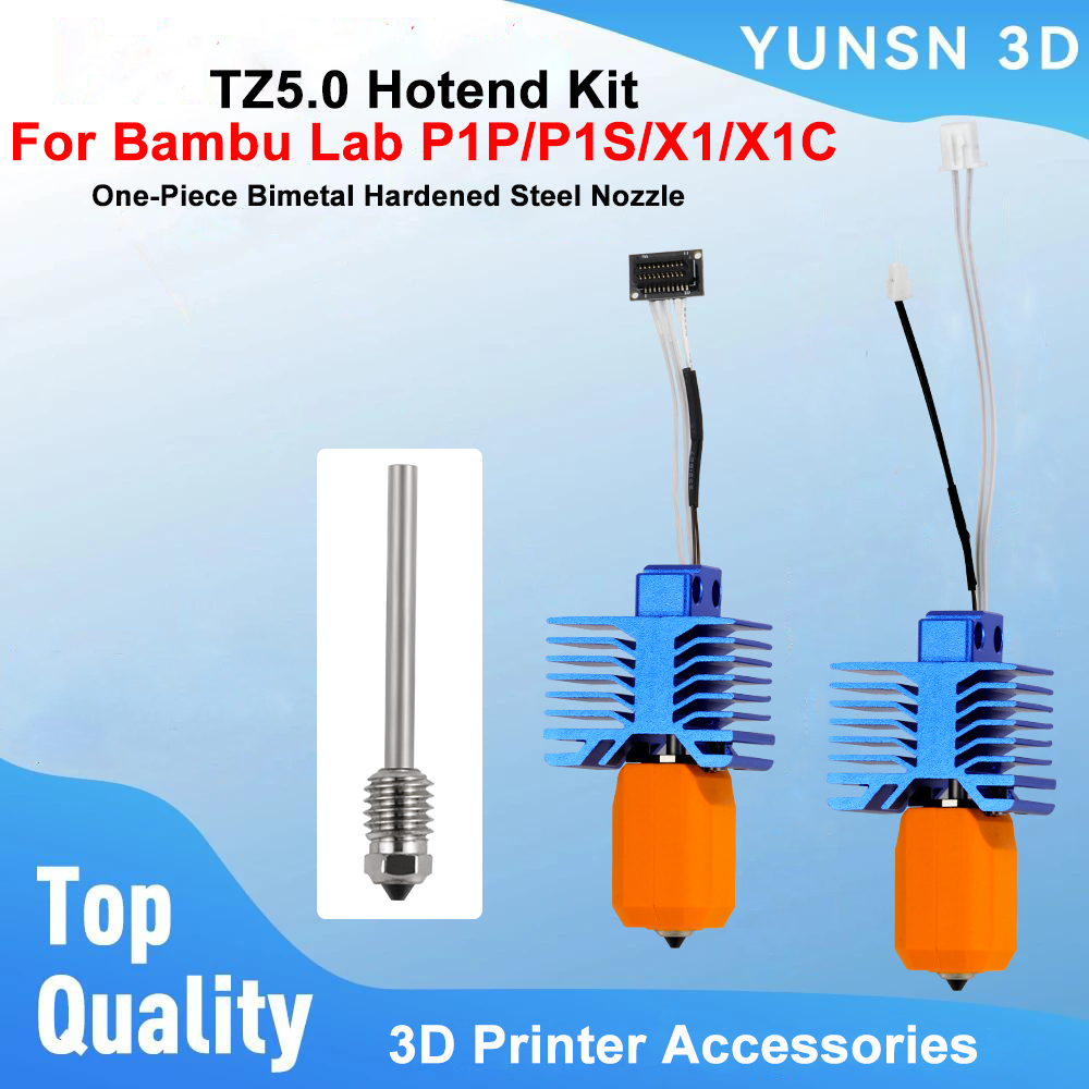Hotend 0.4Mm - طقم هوت إند TZ5.0 لطابعات Bambu