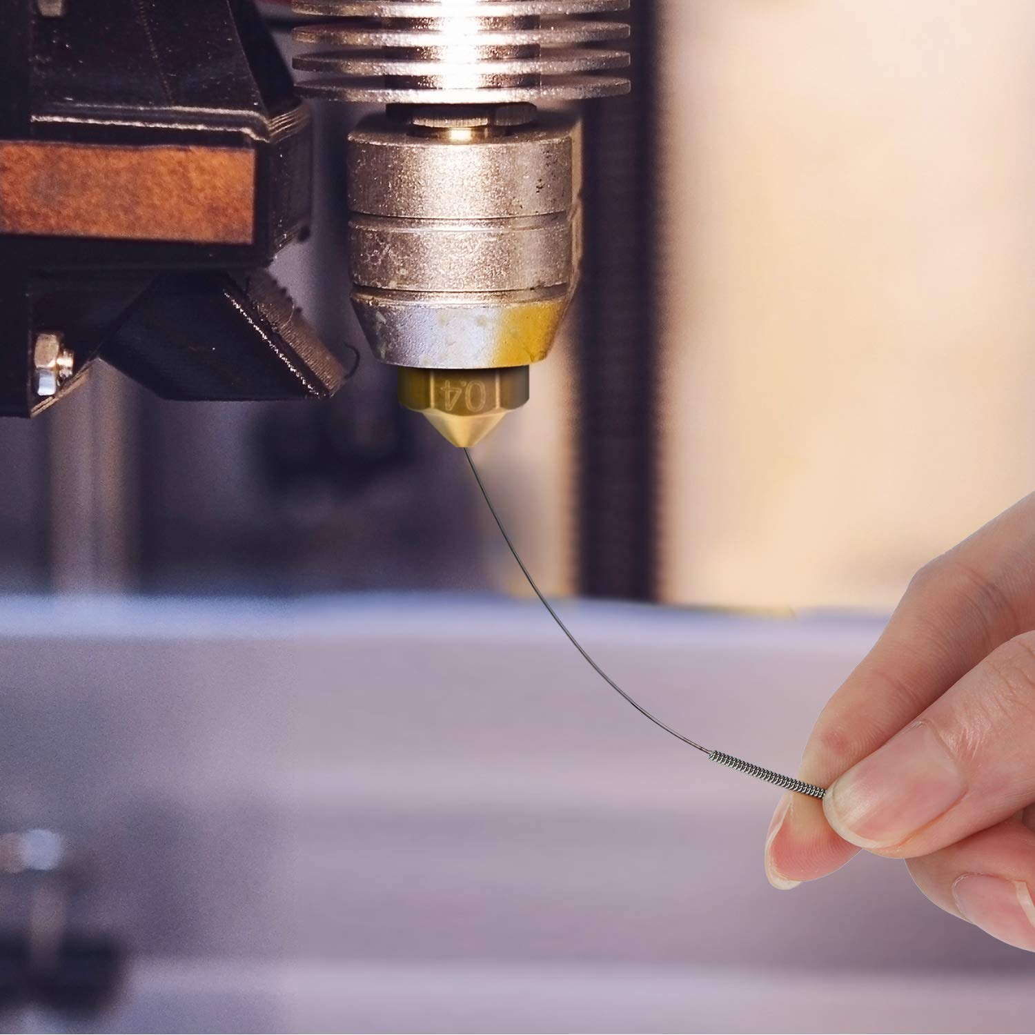 فوهات نحاسية 0.4 مم للطابعات ث - مراجعة Hotend 0.4Mm وسعره