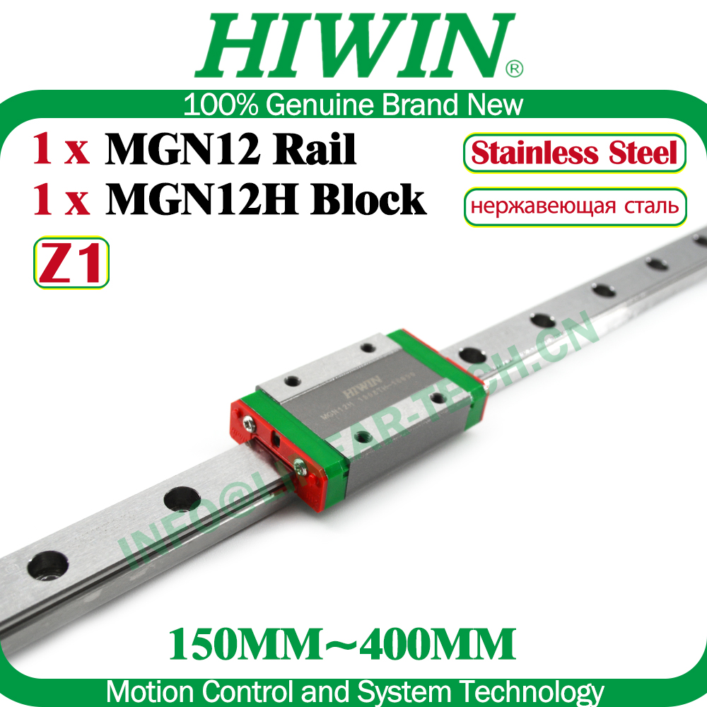 HIWIN الفولاذ المقاوم للصدأ MG - مراجعة Linear Rail Mgn12H Set وسعره