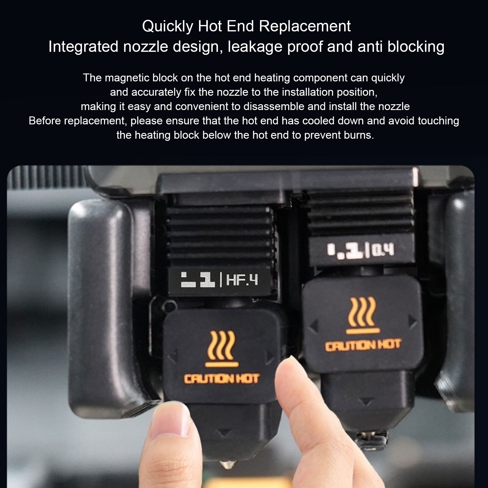 رأس طباعة عالي التدفق بديل لطا - مراجعة Hotend 0.4Mm وسعره