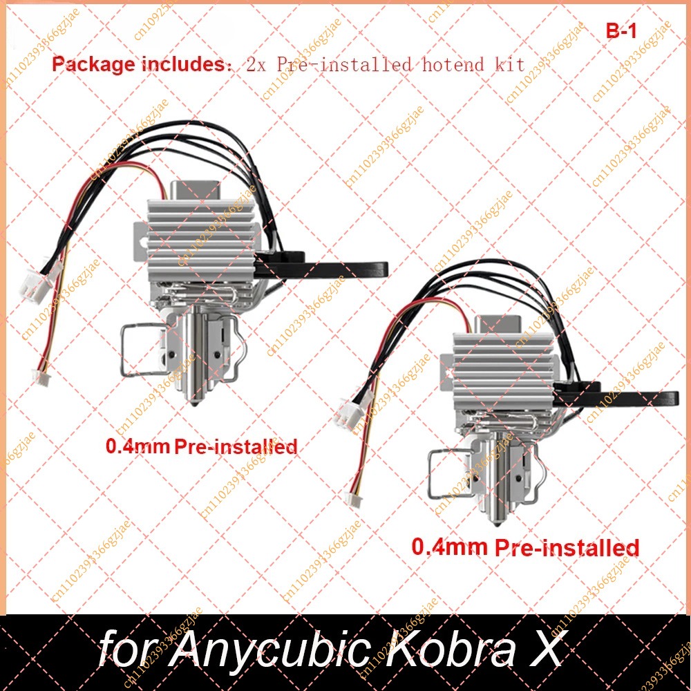 طقم هوت إند مسبق التركيب بسمك  - مراجعة Hotend 0.4Mm وسعره