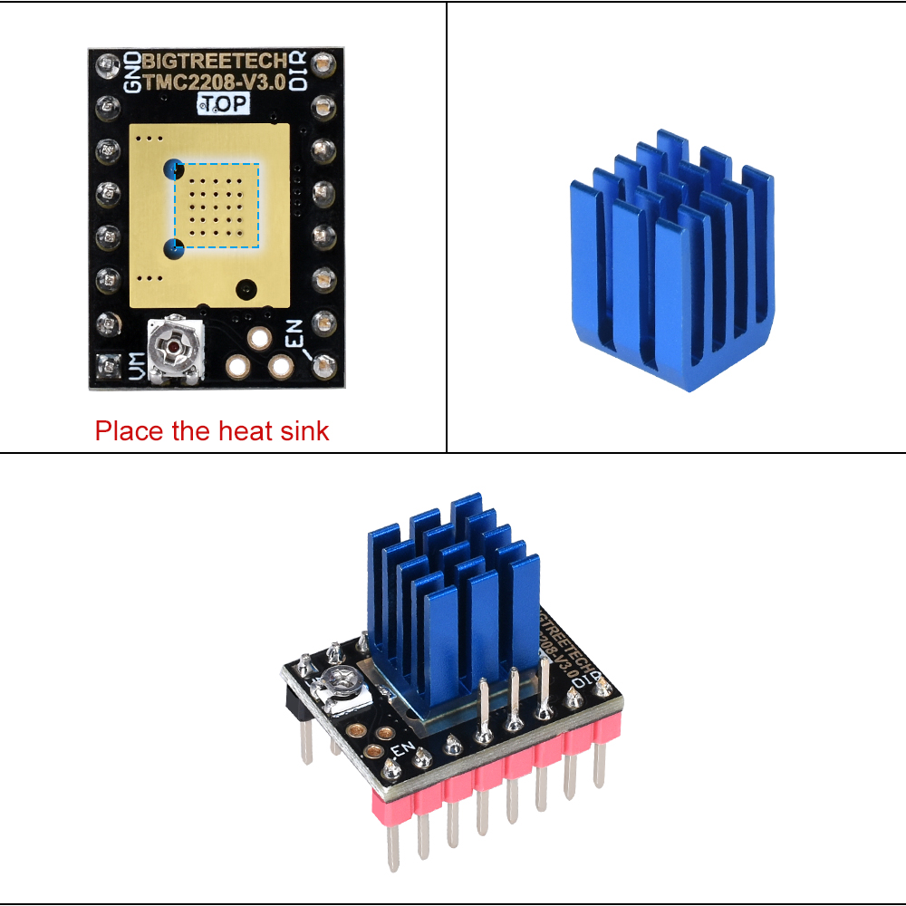 BIGTREETECH TMC2208 V3.0 محرك  - مراجعة Skr Mini E3 وسعره