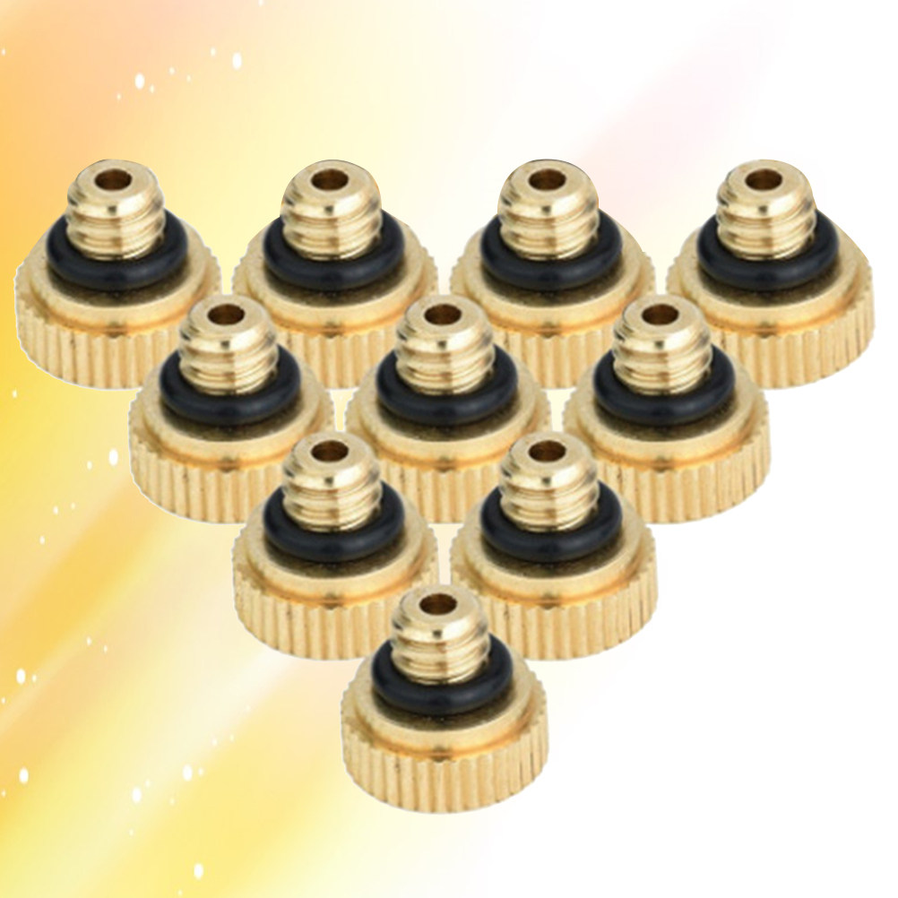 10 قطع من فوهات الرذاذ البارد، - مراجعة Nozzle Brass وسعره