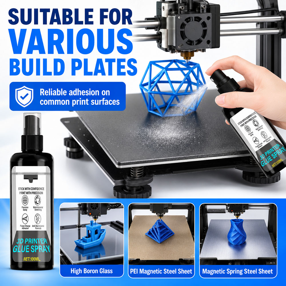 بخاخ لاصق قوي للطابعات ثلاثية  - مراجعة Pla Filament وسعره