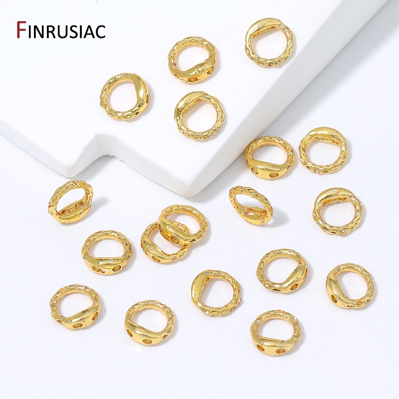 أطراف خرز معدنية مطلية بالذهب  - مراجعة Nozzle Brass وسعره