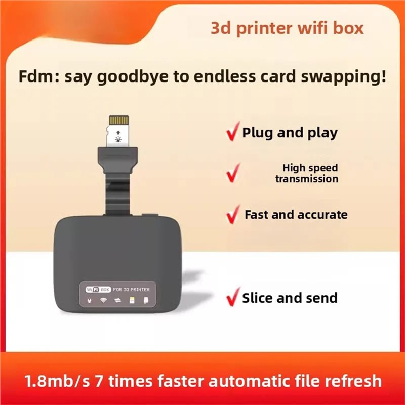 صندوق واي فاي AT82 للطابعة ثلا - مراجعة Fdm Printer وسعره