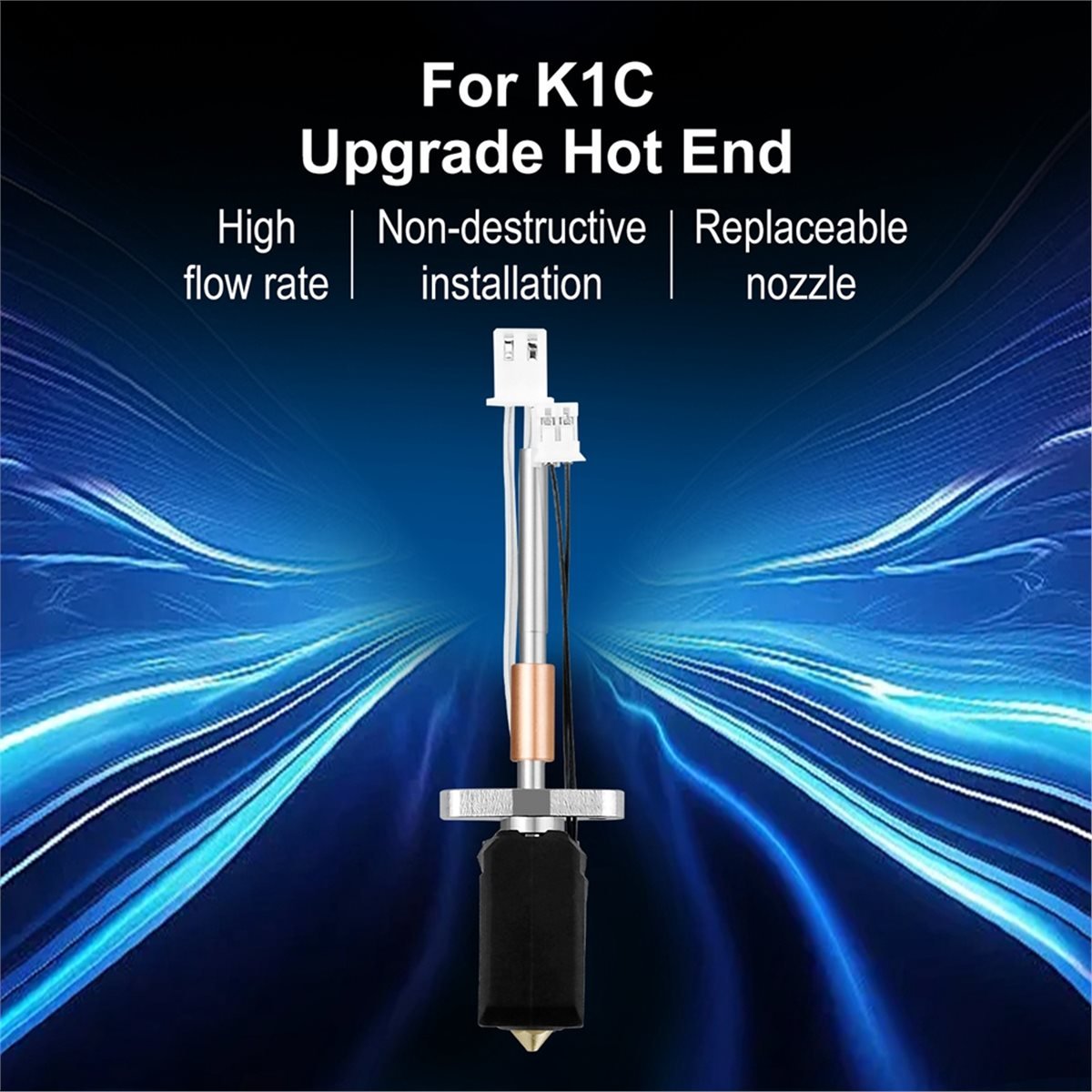 ترقية Hotend Kit لـ K1C Hotend - مراجعة Hotend 0.4Mm وسعره