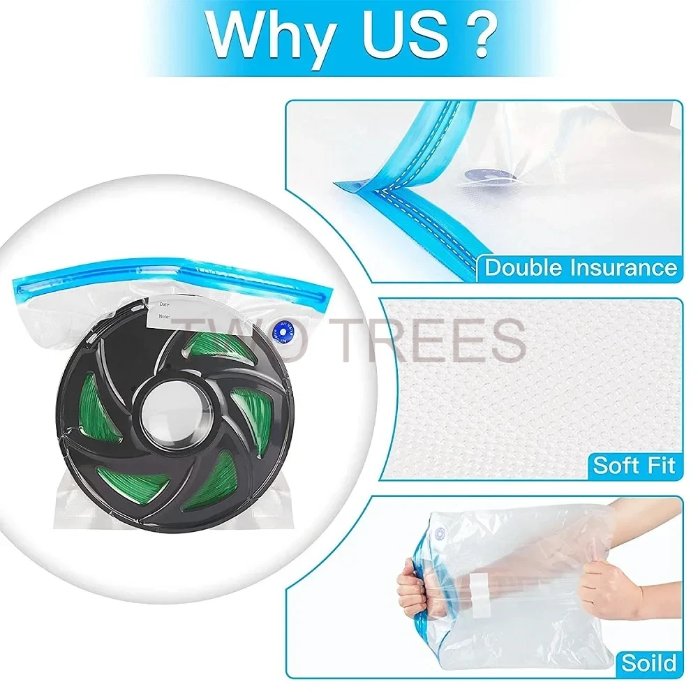 حقيبة تجفيف خيوط الطباعة ثلاثي - مراجعة Petg Filament وسعره