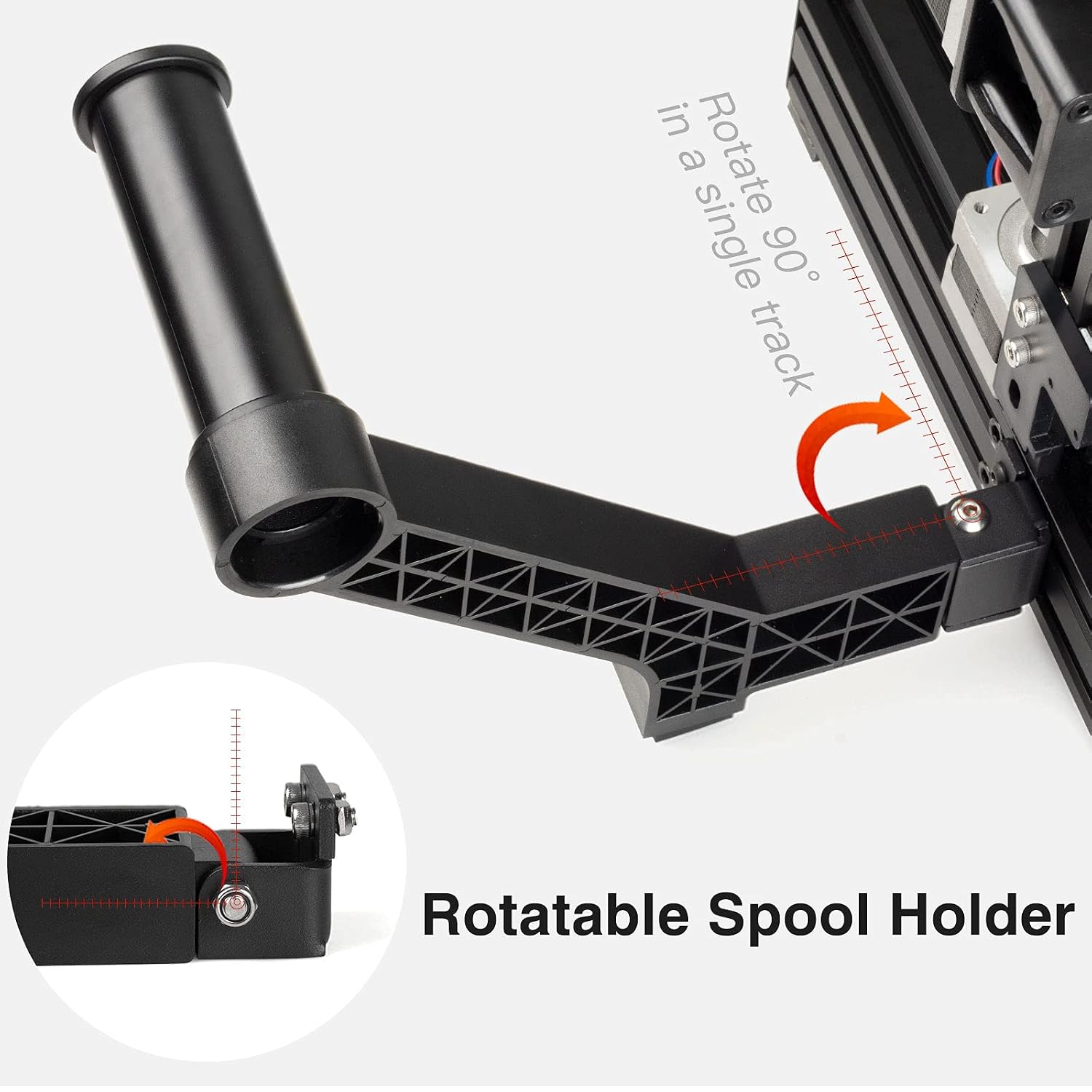 حامل بكرة خيوط طابعة Creality  - مراجعة Abs Filament وسعره
