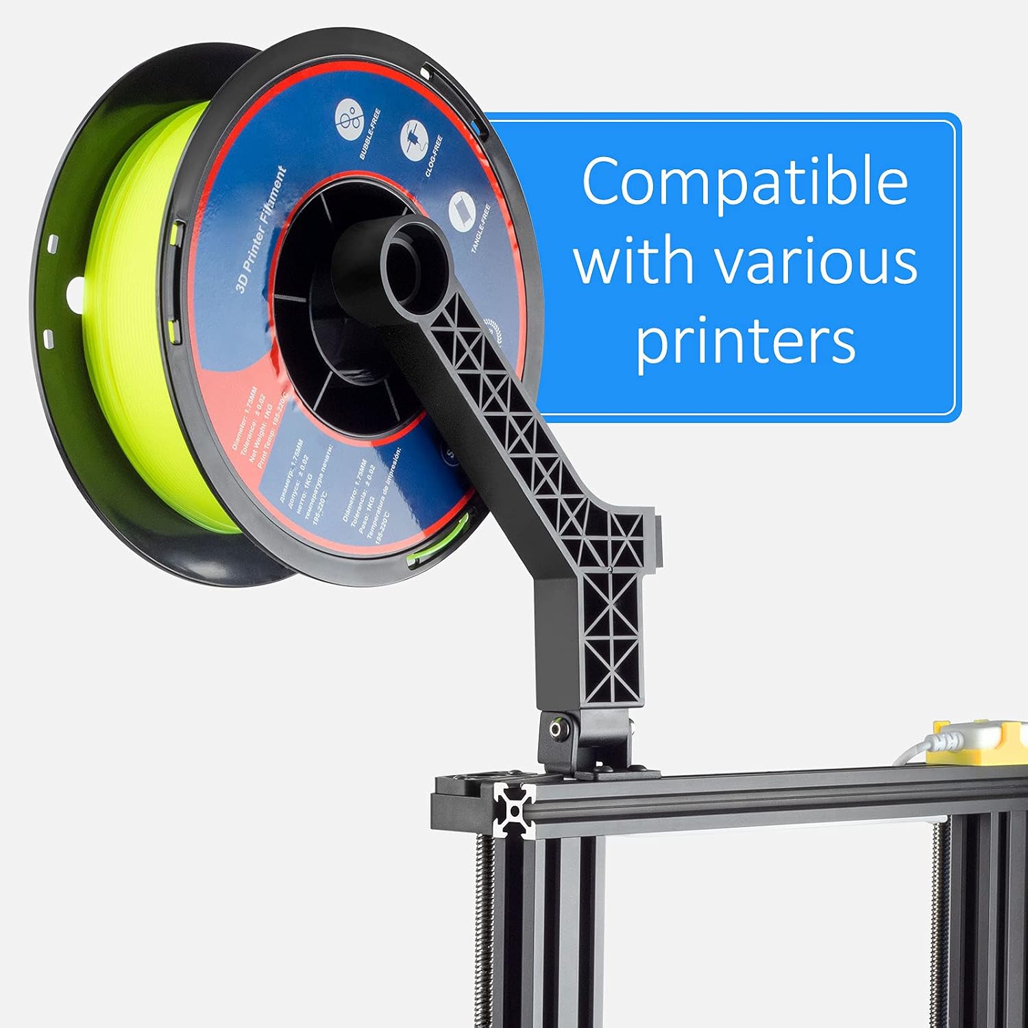 حامل بكرة خيوط طابعة Creality  - مراجعة Abs Filament وسعره