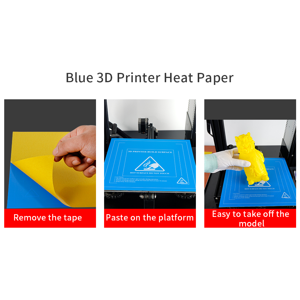 KingRoon-ملصق سرير ساخن أزرق ر - مراجعة 3D Printer Stand وسعره