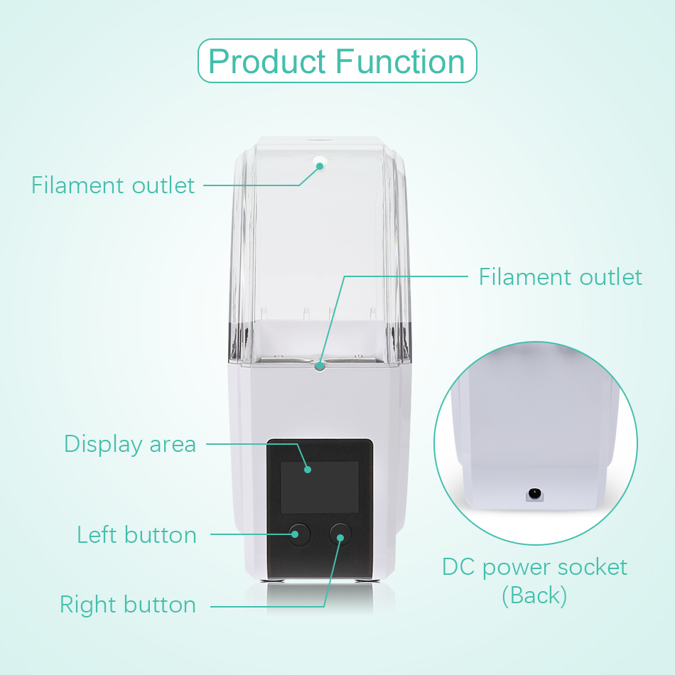 SUNLU خيوط مجفف S1 زائد المدمج - مراجعة Enclosure 3D Printer وسعره